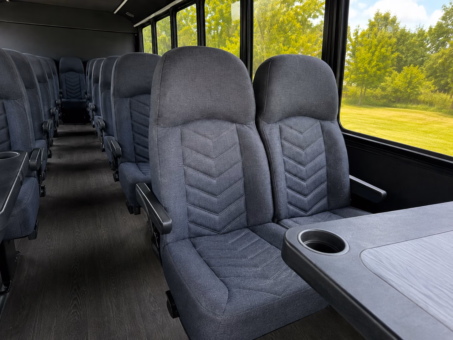 brentwood employee transportation onboard seating