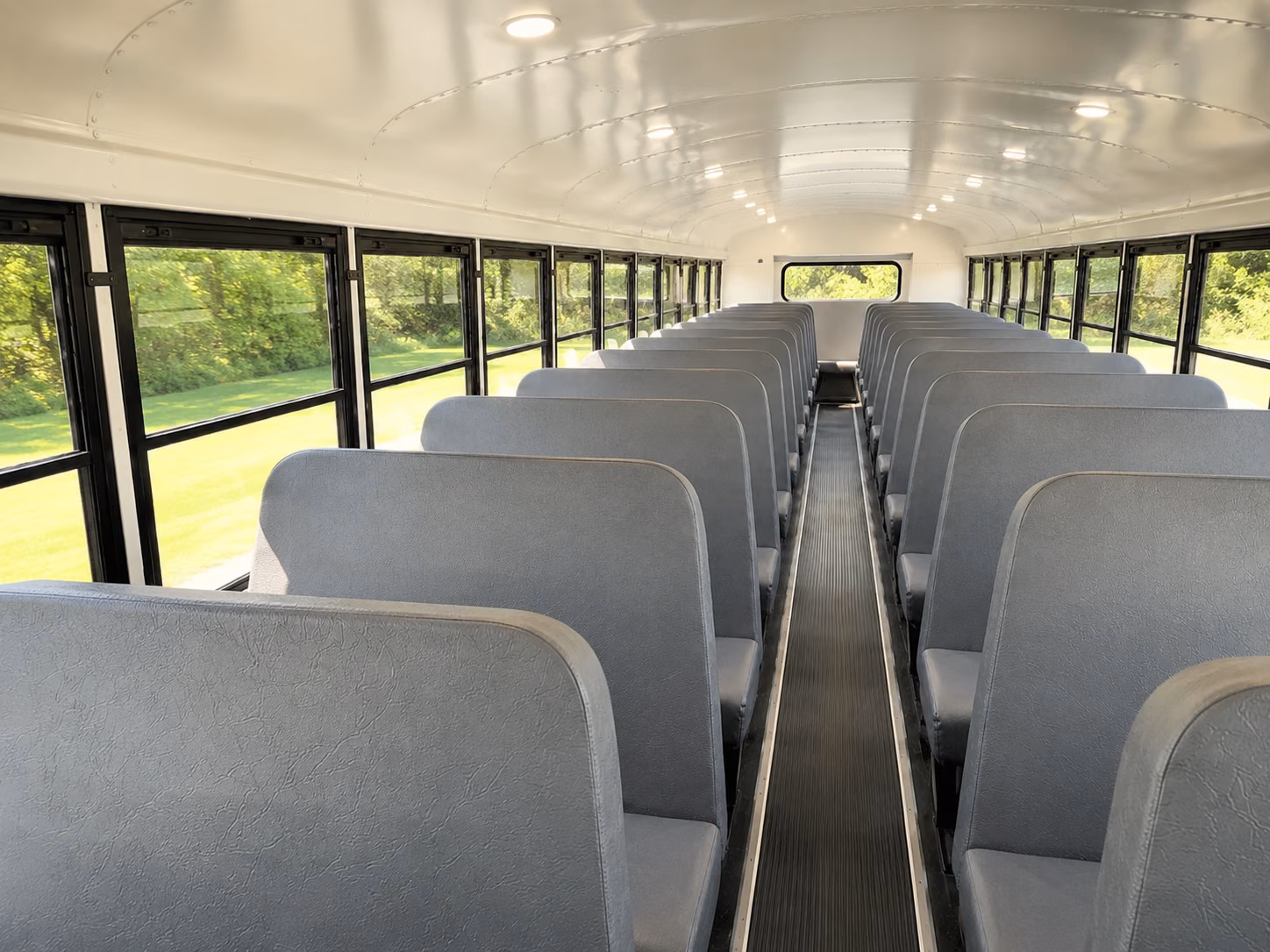 brentwood school bus interior