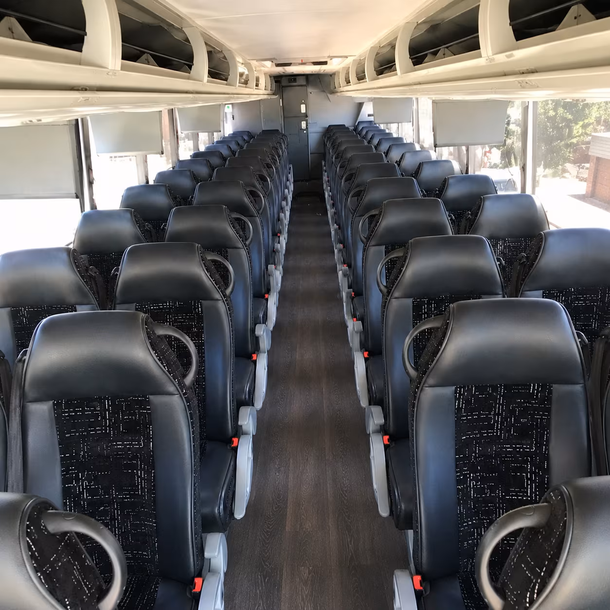 charter buses for brentwood corporate events and employee shuttles