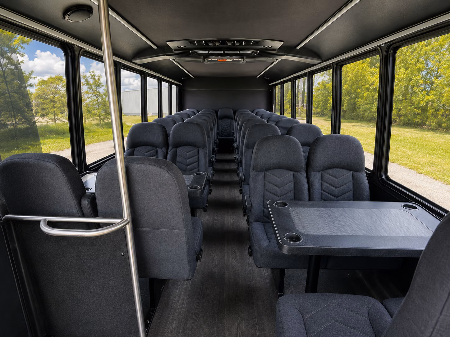 rehearsal dinner and multi day wedding weekend bus rentals in brentwood