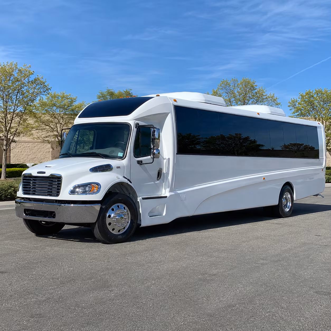 senior congregation and accessibility focused bus rentals in brentwood
