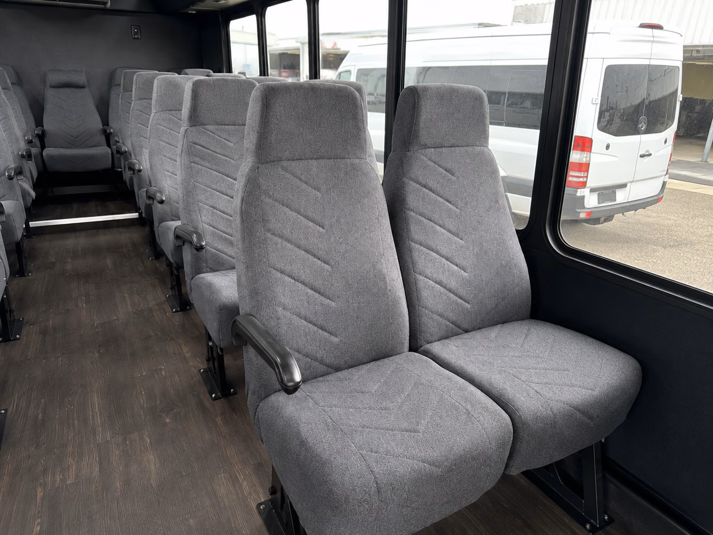 wedding guest shuttle buses between brentwood hotels and ceremony sites